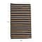 Hello Honey® Black and Natural Jute Cotton Area Rug